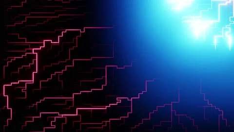 Electronic Circuit Light Abstract 4K+ 스톡 동영상 234450163