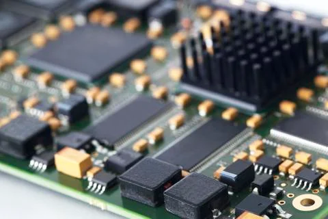 Electronic circuit Stock Photos