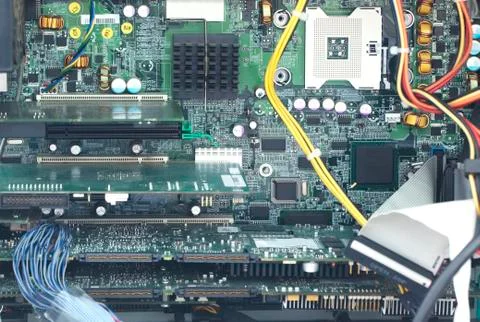 Electronic circuit Foto stock