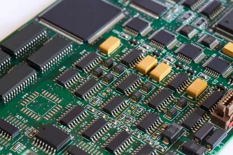 Electronic circuit Stock Photos