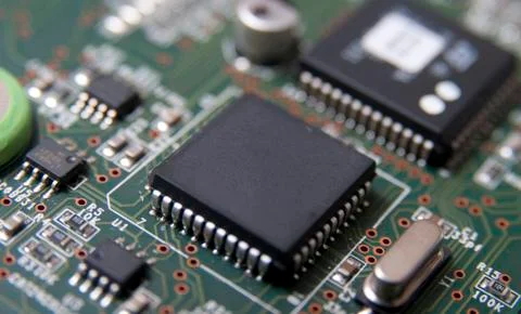 Electronic circuit Stock Photos