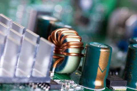 Electronic circuit Stock Photos