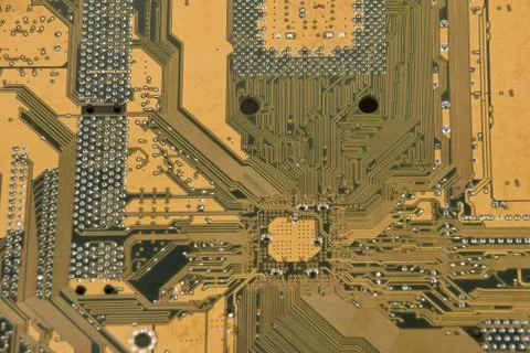 Electronic circuit Stock Photos