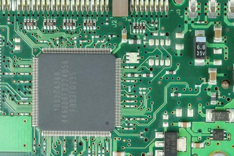 Electronic circuit Stock Photos