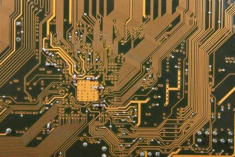 Electronic circuit plate background Stock Photos