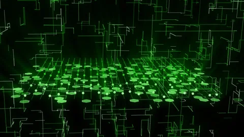 Electronic circuit world 動画素材 93996027