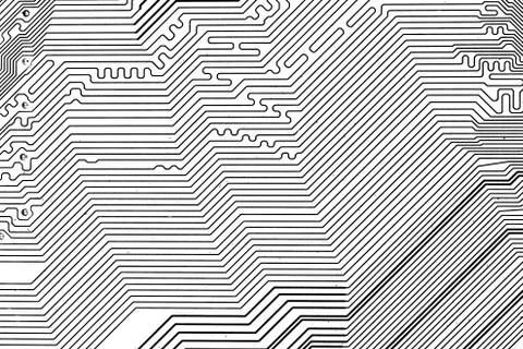 Electronic Circuits banner Stock Photos