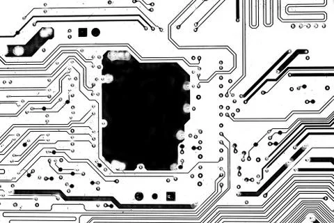 Electronic Circuits banner Stock Photos
