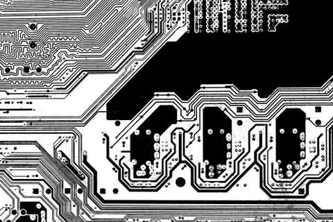Electronic Circuits banner Stock Photos