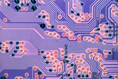 Electronic circuits Stock Photos