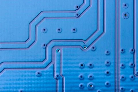 Electronic collection - computer circuit board Stock Photos