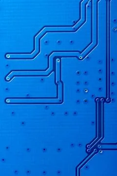 Electronic collection - computer circuit board Foto stock