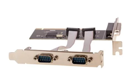 Electronic collection - Computer digital input output port Card Foto stock