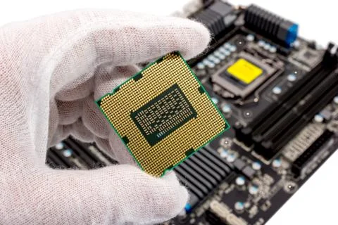 Electronic collection - Computer processor 写真素材