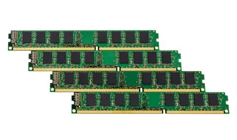 Electronic collection - computer random access memory (RAM) modules Electr... Stock Photos
