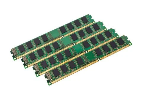 Electronic collection - computer random access memory (RAM) modules Electr... Stock Photos