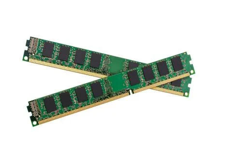 Electronic collection - computer random access memory (RAM) modules Electr... Stock Photos