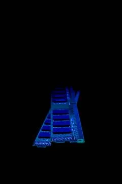 Electronic collection - computer random access memory (RAM) modules Electr... Stock Photos