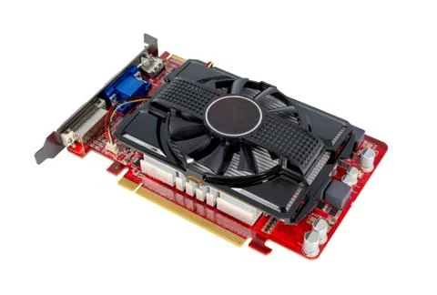 Electronic collection - computer videocard Stock Photos