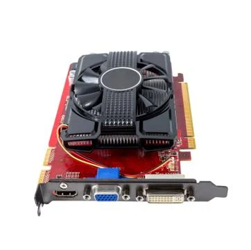 Electronic collection - computer videocard Stock Photos