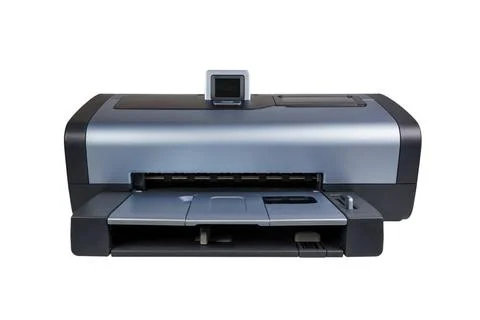 Electronic collection - inkjet printer Electronic collection - modern inkj... Foto stock
