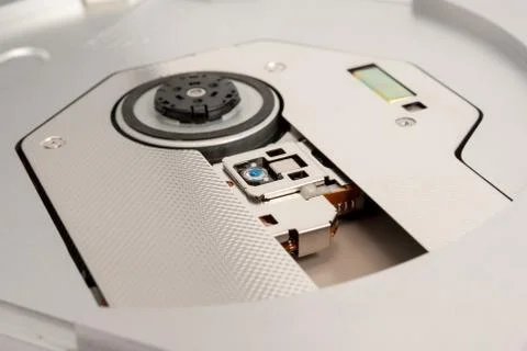 Electronic collection - laser head of cd dvd drive Stock Photos