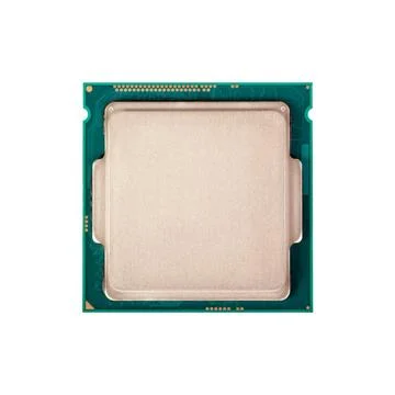 Electronic collection - Modern CPU isolated on white background Electronic... 스톡 사진