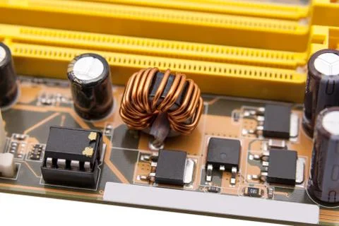 Electronic collection - Multiphase power system modern memory Stock Photos