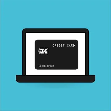 Electronic commerce design Stock Illustration