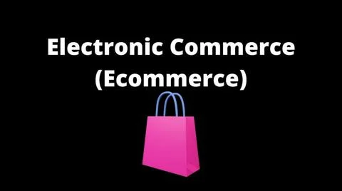 Electronic Commerce (Ecommerce) Illustrazione stock