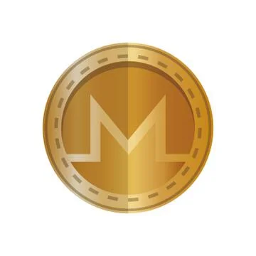 Electronic commerce with monero Stock Illustration