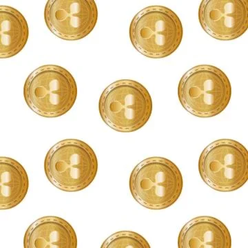 Electronic commerce with ripple pattern background Illustrazione stock