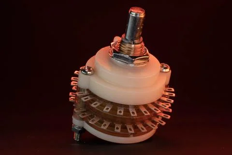 Electronic Component Mechanical Switch For Resistors Stock Photos