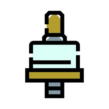 Electronic component part for modern technology projects Stock Illustration