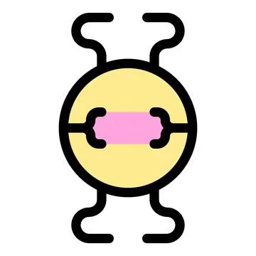 Electronic component resistor limiting electric current flow in circuit board Stock Illustration