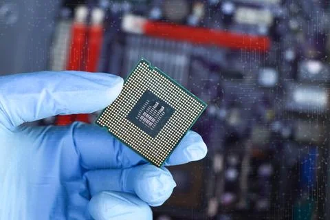 Electronic components of computers and electronic circuits background Фото