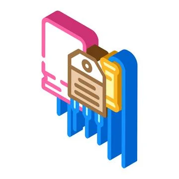 Electronic components manufacturing engineer isometric icon vector illustration Stock Illustration