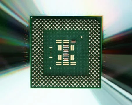 Electronic components Foto stock