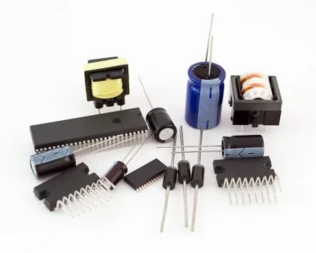Electronic components Stock Photos