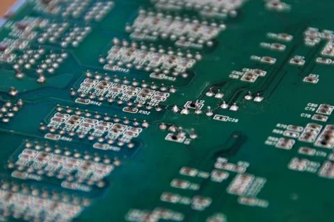 Electronic components Stock Photos