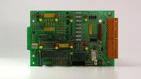 Electronic Control Board Video stock 71751011