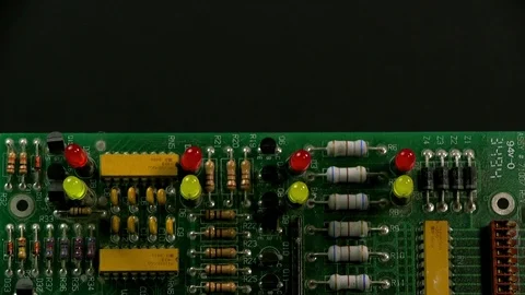 Electronic Control Board Stock-Footage 71751890