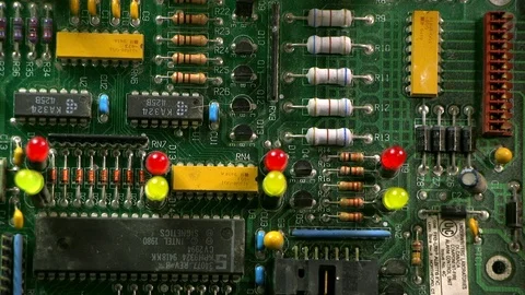 Electronic Control Board Stock-Footage 71752000