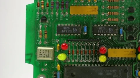 Electronic Control Board Stock-Footage 71752014