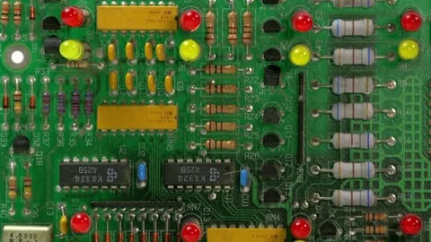 Electronic Control Board Stock-Footage 71752148