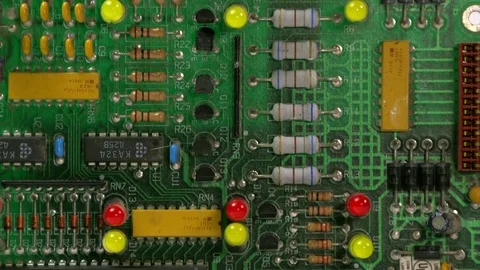 Electronic Control Board Stock-Footage 71752479