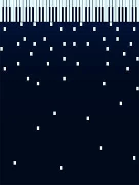Electronic dance techno music poster 库存插图