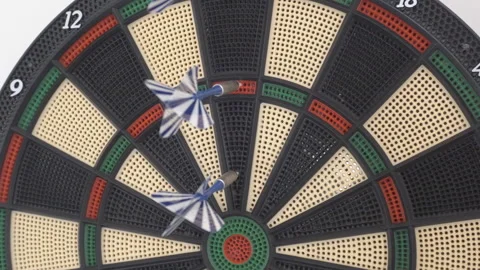 Electronic dartboard Stock Footage 248778337