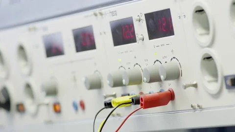 Electronic Device - Installation - measurement instrument - electronics industry Stock Footage 79503513