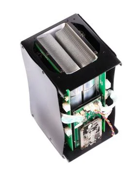 Electronic device isolated on white background 写真素材